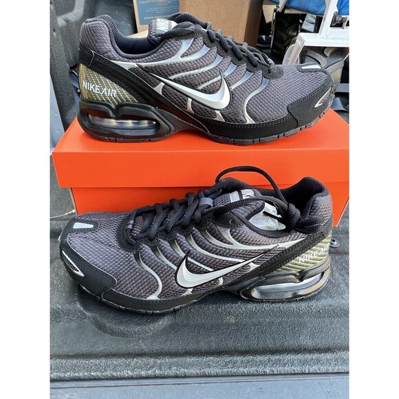Nike Air Max Torch 4 Shoes Black Anthracite Silver Mens Size 9 343846-002 main image 5